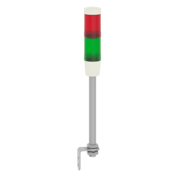  24 V, W. BUZZER, LED, RED 