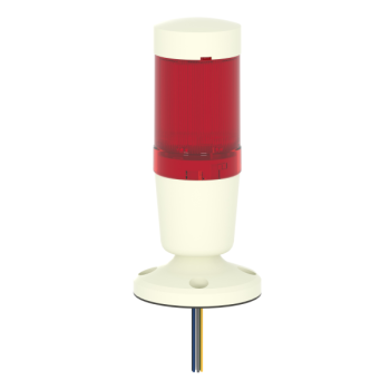  1 STAGE 24 V, LED, RED, 