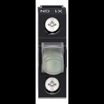  Bloc lum. bote LED vert 230V 