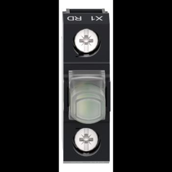  Bloc lum. bote LED rouge 230V 