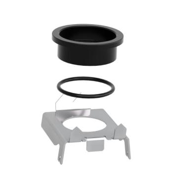  BLACK METAL FLUSH MOUNTIN 