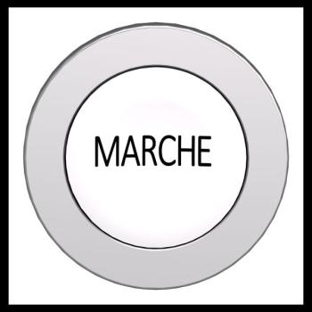  t�te BP flush marqu� blanc 