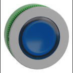  tte voyant DEL O22 flush bleu 