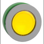  tte voyant DEL O22 flush jaun 