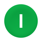  capsule BP flush 'I' vert 