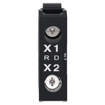  Bloc lum. vis LED rouge 24V 