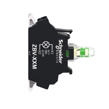  Bloc lum. LED int. vert 230V 