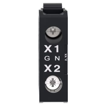  Bloc lum. vis LED vert 230V 