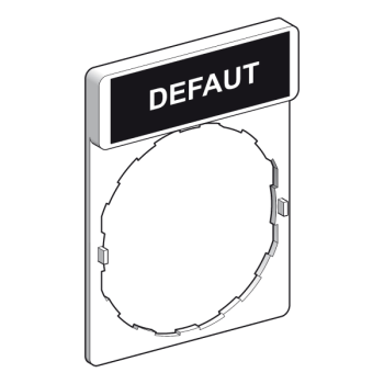  Porte tiquettes DEFAUT b/n 
