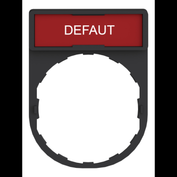  Porte tiquettes DEFAUT b/r 