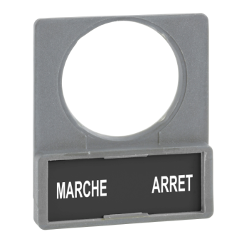  Porte-tiquette plat 30x40 