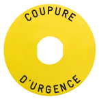  ETIQUETTE CIRCULAIRE JAUN 