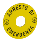  ETIQUETTE ARRET URGENCE 