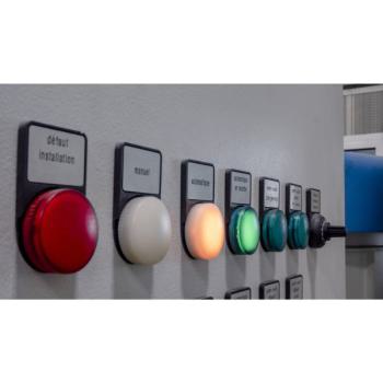  Etiquette lumineuse O60 24V 