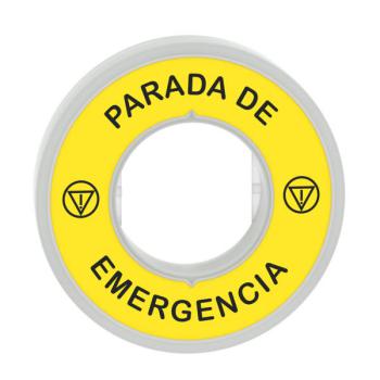  Etiquette lumineuse O60 24V 