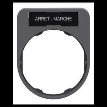  Porte-�tiquette plat 40x50 