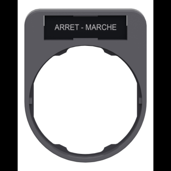 Porte-tiquette plat 40x50 