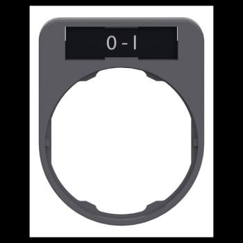  PLAQUE SIGNALETIQUE 40X50 MM 