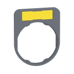  Porte-tiquette plat 40x50 gri 