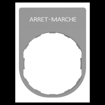  Porte-�tiquette plat 30x40 