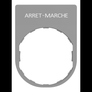  Porte-tiquette plat 30x40 